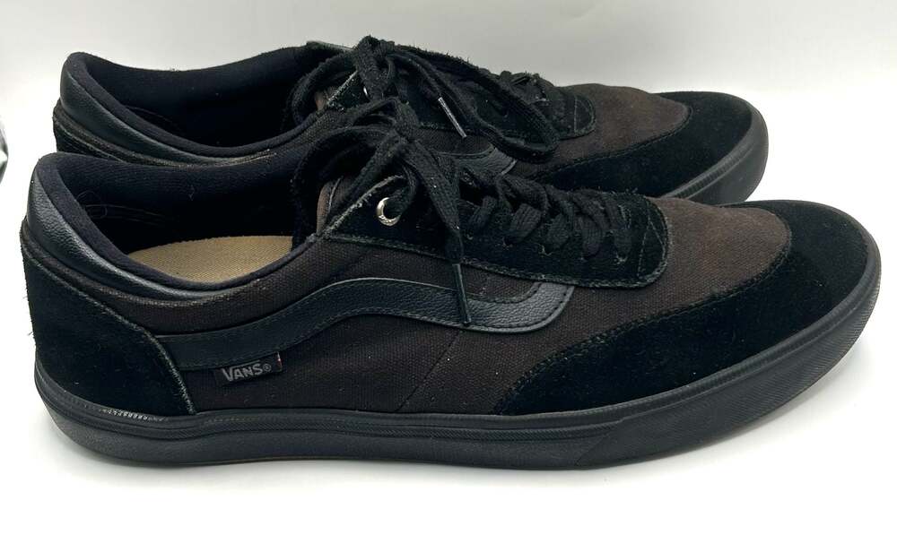 Vans Gilbert Crockett Pro Skate Shoes Blackout Men's Size 13 - Picture 5 of 5